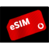 Vodafone eSim Logo